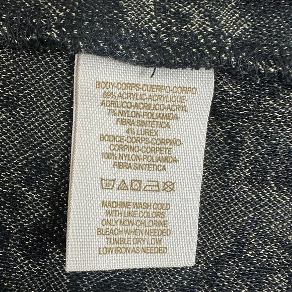 Free People Dragonfly Dress black/gold size large NWT - Picture 4 of 6